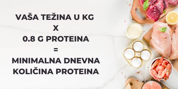 dnevni unos proteina